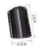 Cat Corner Brush Comb Massager for Cat Arch Plastic Scratcher Remove Hair Comb Grooming with Catnip Cat Self Cleaning Cat Supply