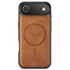 MAGKING K1 Series For iPhone Air Magnetic Case PC+TPU+PU Leather Phone Cover