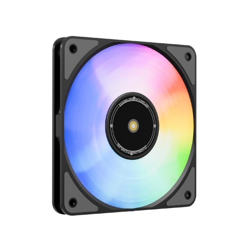 

ARGB PC Router Fan 120MM Cooling Fan Brushless Portable Cooling Fan Replacement for PC Chassis Cabinet Electronic