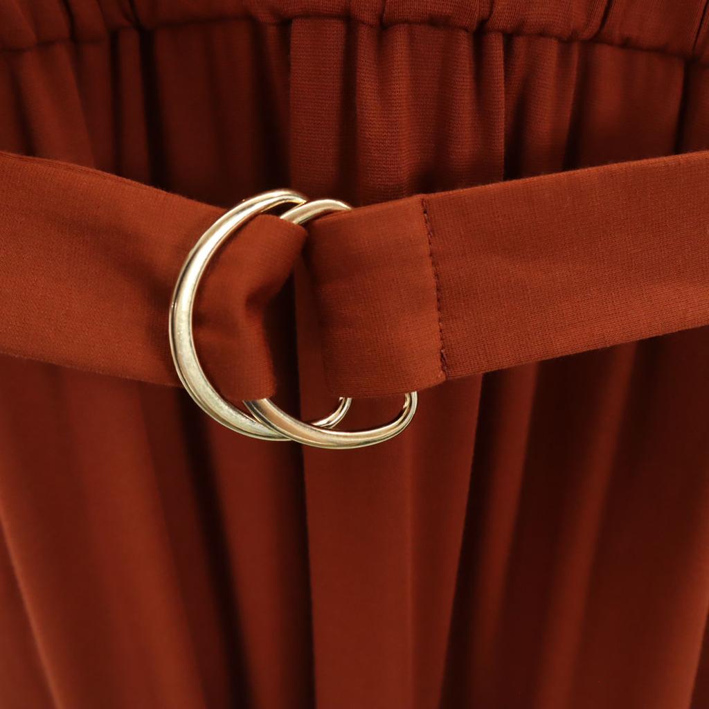 ROSSO French Sleeve Maxi One Piece F Brown Urban Research Women Used