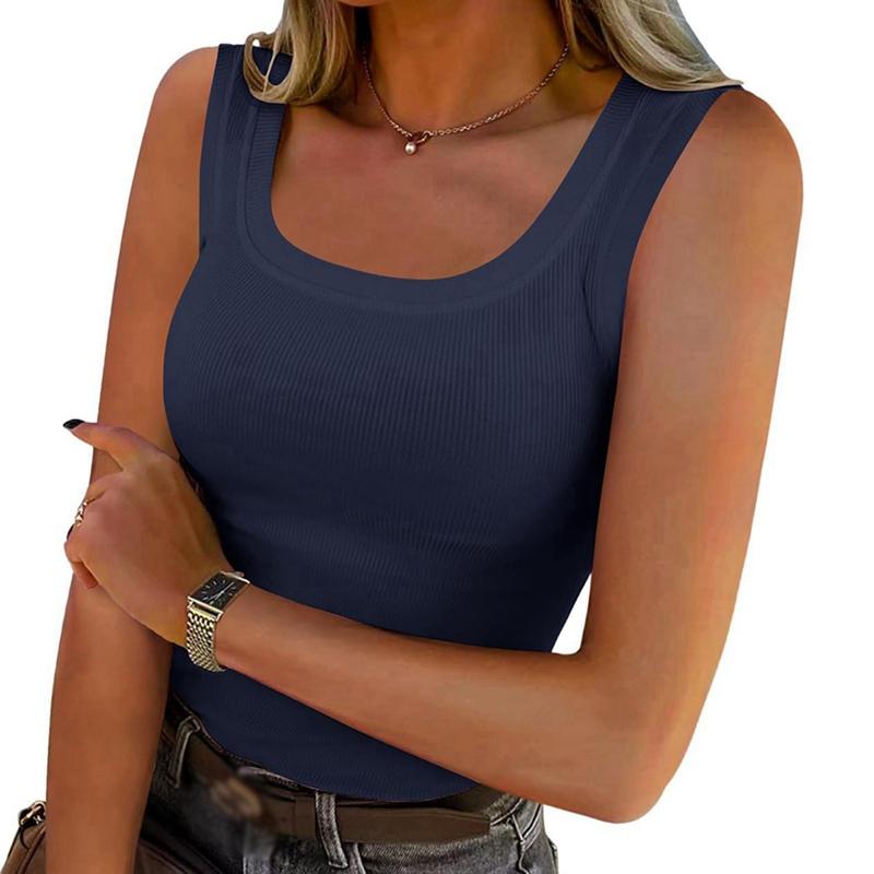 

Жіночий камзол без рукавів з квадратним вирізом XXL