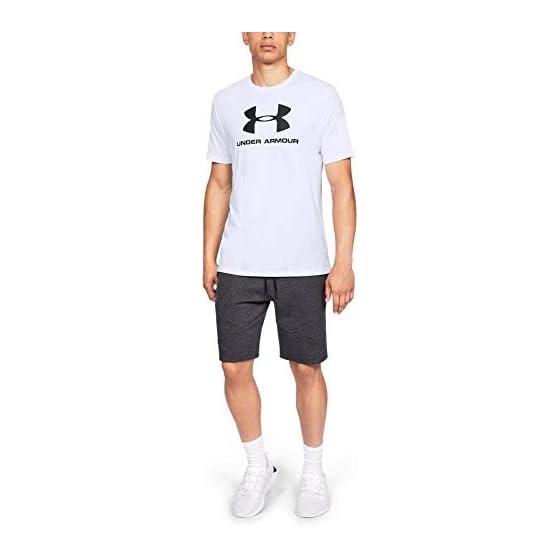 UNDER ARMOR Training T-Shirt UA Sports Style Logo Short Sleeve Men's