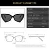 Fashion Vintage Cat Eye Sunglasses for Women New Brand Women's Sun Glasses Summer Outdoor Sunshade Oculos De Sol UV400 Eyewear