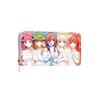 Cartoon Beautiful Girl Long Zipper Wallet Little Girl Wallet Card Bag
