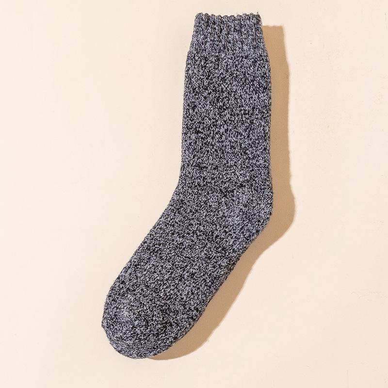 Women's Thick Plush Winter Socks: Heat-Generating, Warm Mid-Calf & Over-the-Knee Terry Cloth Socks