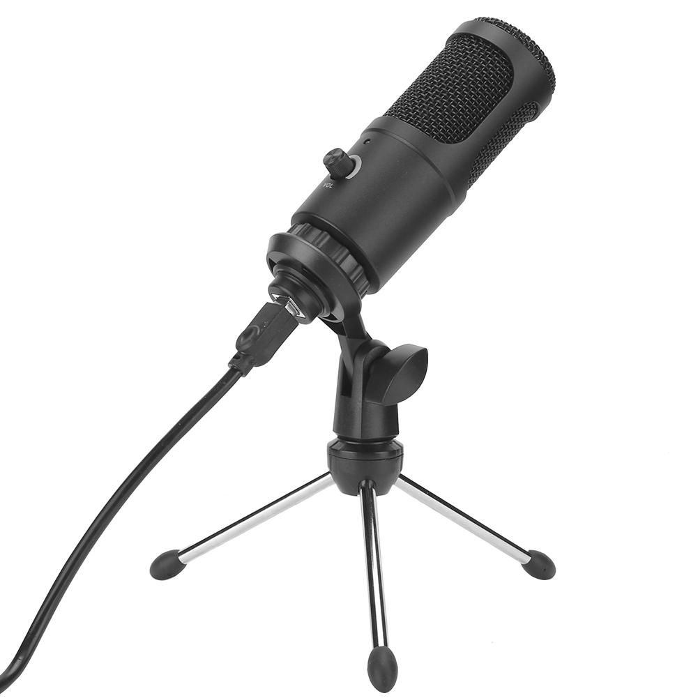 

Конденсаторный микрофон с большой диафрагмой для прямой трансляции, студийный микрофон для записи на компьютере