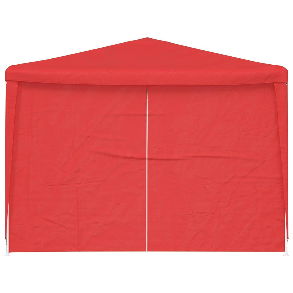 Party Tent 900 X 300 X 255 Cm Red PE and Steel
