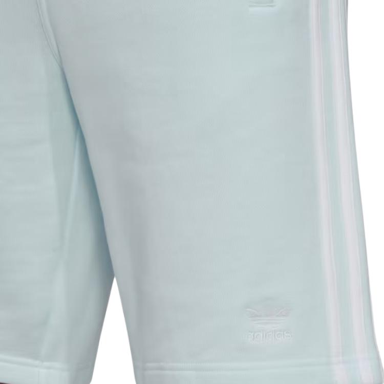Adidas Solid Color Elastic Casual Shorts Men Shorts Light-Blue HK7313