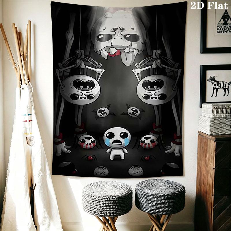 Gothic Wall Hanging Printed Fabric Blanket Decorative Tapestries for Bedroom Living Room Home Decor