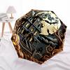 1pc Halloween Haunted Auto Folding Umbrella, Sturdy And Durable Automatic Folding Umbrella with 8 Ribs, Convenient for Outdoor Use133