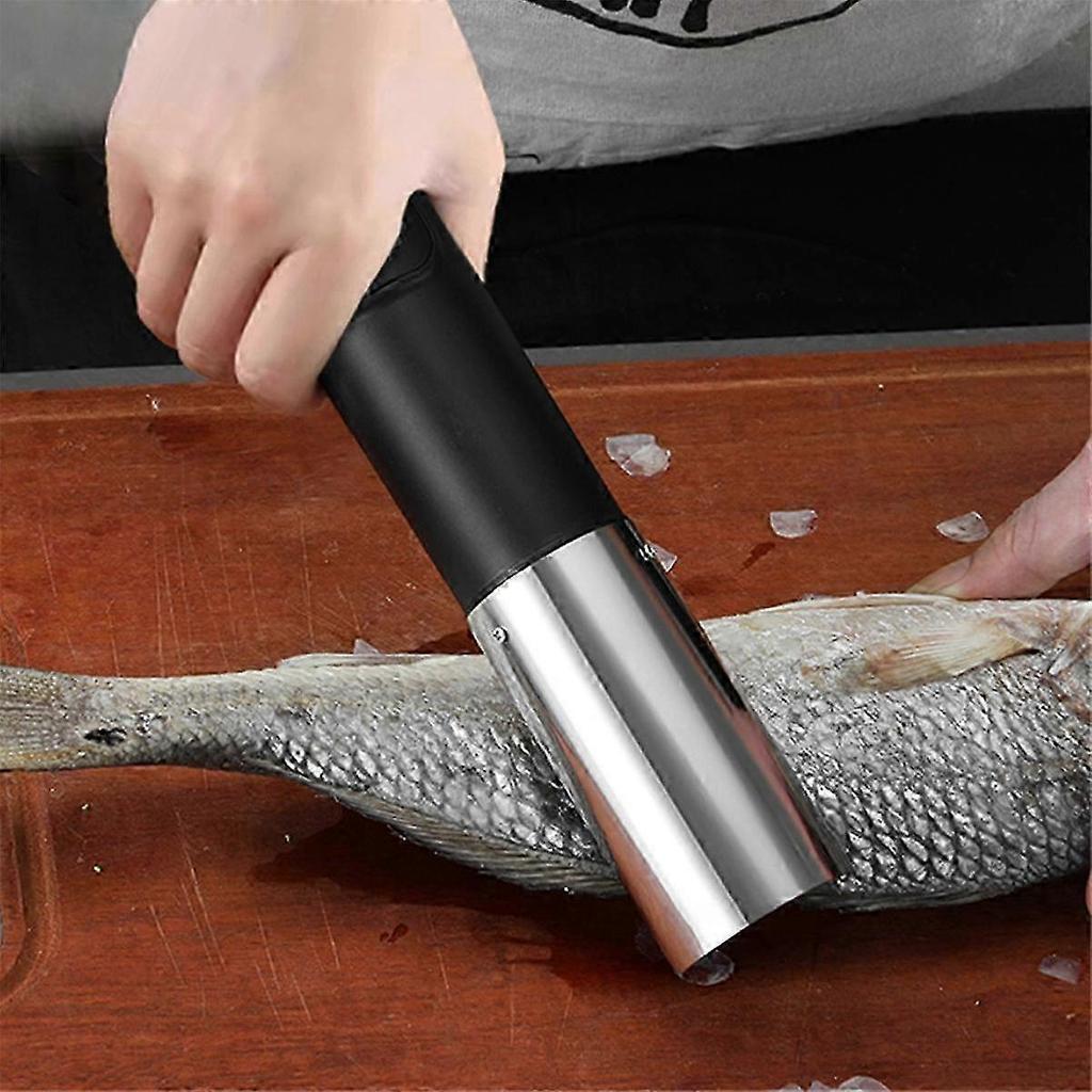 Wireless Portable Electric Fish Scaler USB Charging Fish Scale Planer Fish Cleaner Scraper Seafood