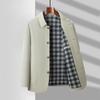Romon Men's Business Casual Lapel Jacket