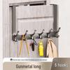 No-Drill Over-the-Door Hook Rack
