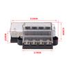 32V 100A 4-way Automobile Fuse Box Kit (1 In 4 Out)