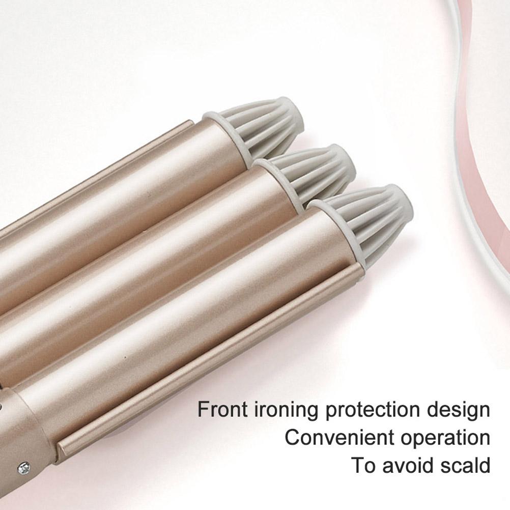 Curling Iron 3Tube Curling Iron Hair Curler Hair Waver for Long Short Hair