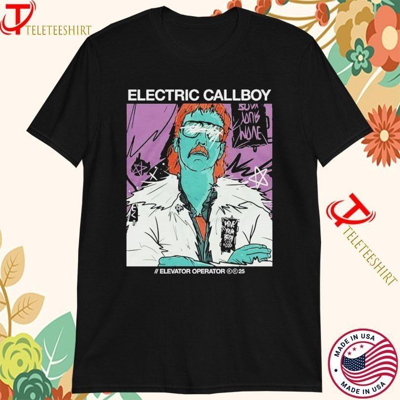 Electric Callboy Elevator Operator Scratch 2025 T-Shirts DM505 Unisex T-Shirt XL