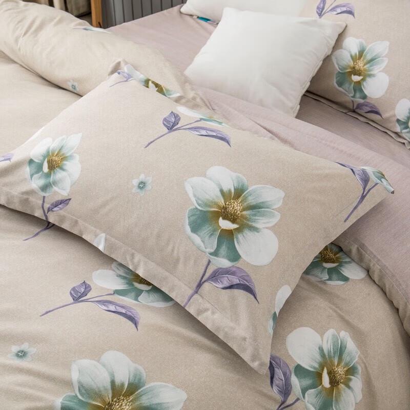 Hengyuanxiang TBK2016 Dreamy Floral Washed Polyester 4-Piece Bedding Set