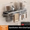 Knife Holder Kitchen No-Drill Carbon Steel