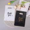100Pcs Thank You Bag Gift Plastic Shopping Bag Tote Bag 20*30Cm Gift Bag Birthday Wedding Party Favors Candy Cookie Wrapper Bag