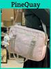 Dot Tote Bag With Nylon Material And Inner Phone Pocket For Casual Daily Use