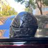 Carbon Fiber Full Face Motorcycle Helmet Men Women Retro Cruiser Off-Road DOT ECE Certified All Season