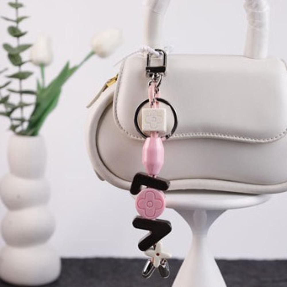 

Anti-lost Dopamine Letter Bag Pendant Kawaii-Cute Car Key Chain Birthday Gift Style 10