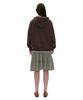 Partimento Woman Pwc Jersey Shirred Tiered Midi Skirt_Light Khaki