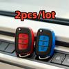 2pcs/lot Car Key Fob Case Cover for Nissan 2023 2024 Pathfinder Rogue Kicks Remote Key Smart Keyless Fob Protectors