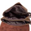New Men's Retro Crazy Horse Genuine Leather Waist Bag Belt Hanging Phone Pouch Multi Purpose Shoulder Crossbody Belt Bag for Daily Travel Outdoor Use