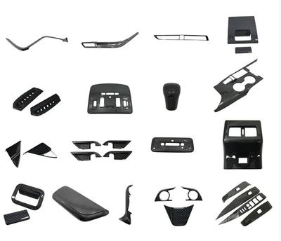 High Quality Carbon Fiber Auto Car Interior Panel Cover Protector Accessories Interior Kits for Toyota for Camry 2018-2023