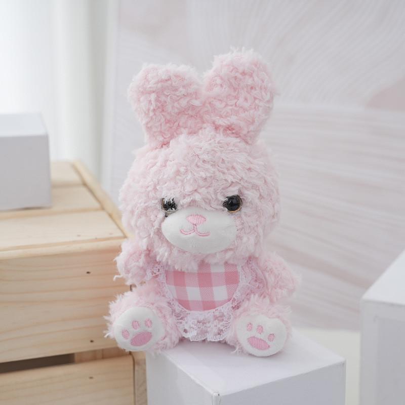 Charming Plush Bunny Pendant Keychain Soft Doll With Customizable Fragrance Options