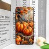 Retro Pumpkin Maple Leaf Flower Phone Case for Honor Huawei 200 Lite 100 400 PRO 80 90 70 X9 X8 Magic 7 6 Lite 5 Pro Soft Cover