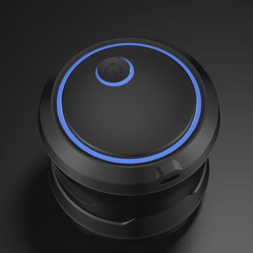 Magnetic Rotating Six-Blade Bald Hair Trimmer, Fully Washable, Type-C Fast Charging