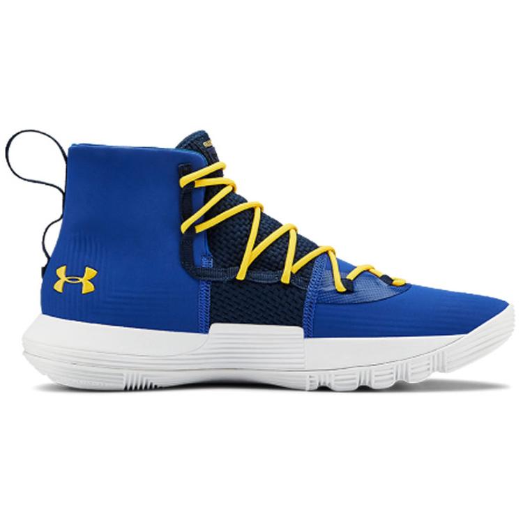 Under Armour Curry 3Zer0 2 'Royal Blue' (Unisex) Royal Blue / Yellow / White Basketball Shoes 3020613 402