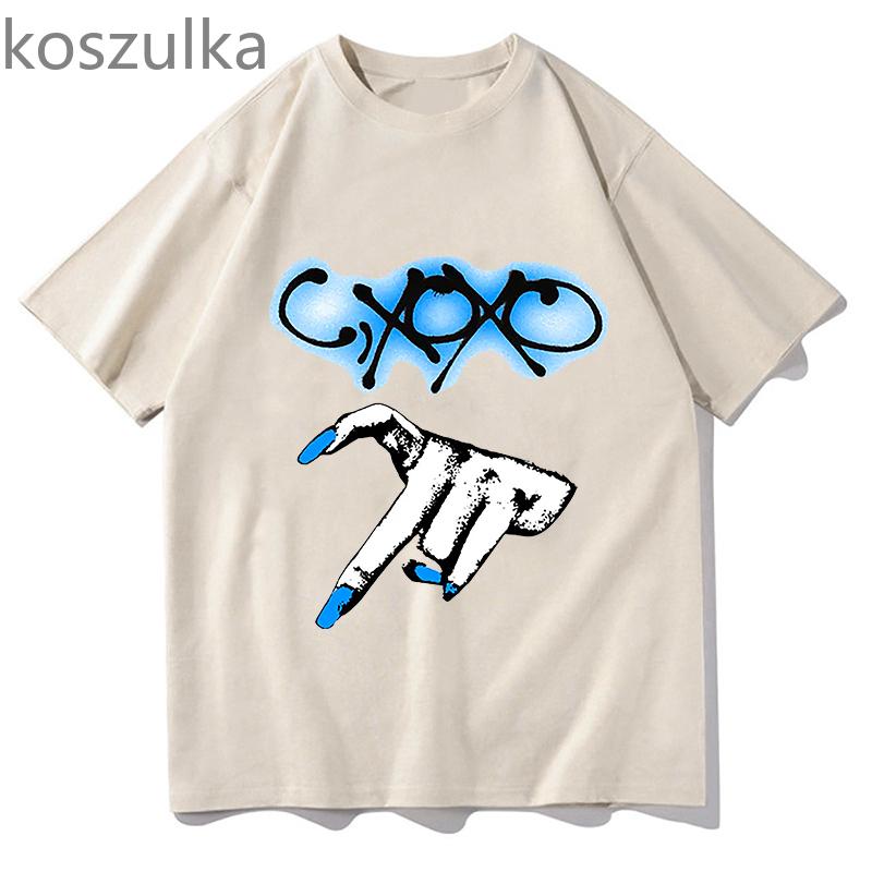 Camila Cabello C XOXO Album T-Shirts Unisex Pure Cotton Merch Harajuku O-Neck Short Sleeve Shirts kpop Aesthetic Tees