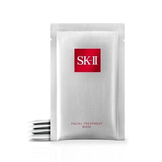 SK-II Official Store Face Pack Facial Treatment Mask 6 Sheets Individually Packaged Serum Equivalent 1 Bottle Sheet Pore Care Moisturizing Anti-aging