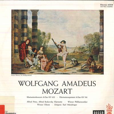 LP Record KARL MUNCHINGER MITGLIEDER DES WIE Mozart Konzert Fur Klarinette Und O SGD715 DECCA Germany Classical Used