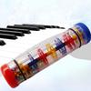 Orff Percussion Instruments: Plastic Rain Stick, Rainbow Stick, Hourglass Maracas for Kindergarten Performances