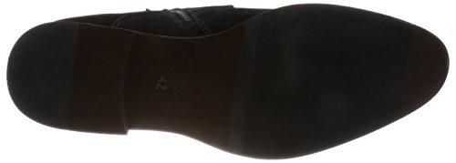 MM1 Business Chukka Boots, Side Zip, Memory Foam Insole, MPB1911-2-S, Black