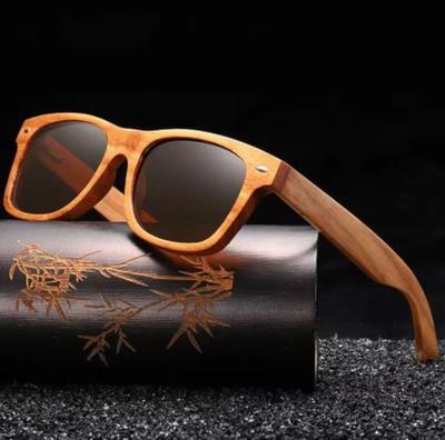 Non-polarized Plastics Wood Bamboo Sunglasses Men Women Classic Fashion Vintage Driving Sun Glasses Black Fishing Eyewear