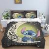 Multiple Sizes of Cartoon Stitch Duvet Cover and Pillowcase Sets - Home Decor, Creative Plus Size Bedding Sets Suitable for Boys