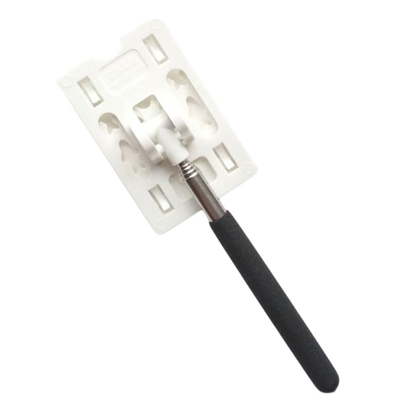 Retractable Toll Booth Card Reacher with Not Slip Grip ABS & Steel Construction Easy to Use for Drivers Elderly Users