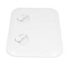 Deck Access Hatch Inspection Cover UVResistant with Lock for Marine Boat 1714x1238in(White )