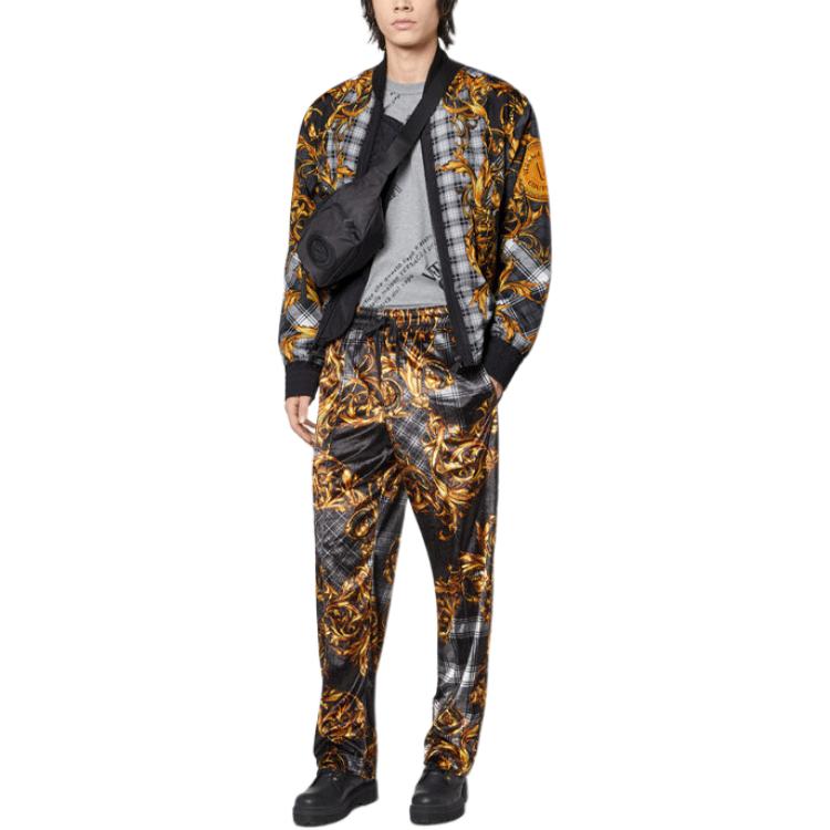 VERSACE JEANS COUTURE FW21 Jacket Men's Black E71GAS421-ECQS06-EG80