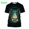 Nuove Magliette Nightwish Notte Uomo Stampa 3D Uomo Donna Hip Hop Tendenza Manica Corta Girocollo Maglietta Harajuku Casual Y2k Top Abbigliamento Uomo