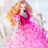with Headwear PU Leather Dresses  For 30cm Doll/for 1/6 BJD Dolls/for 11.5" Dolls