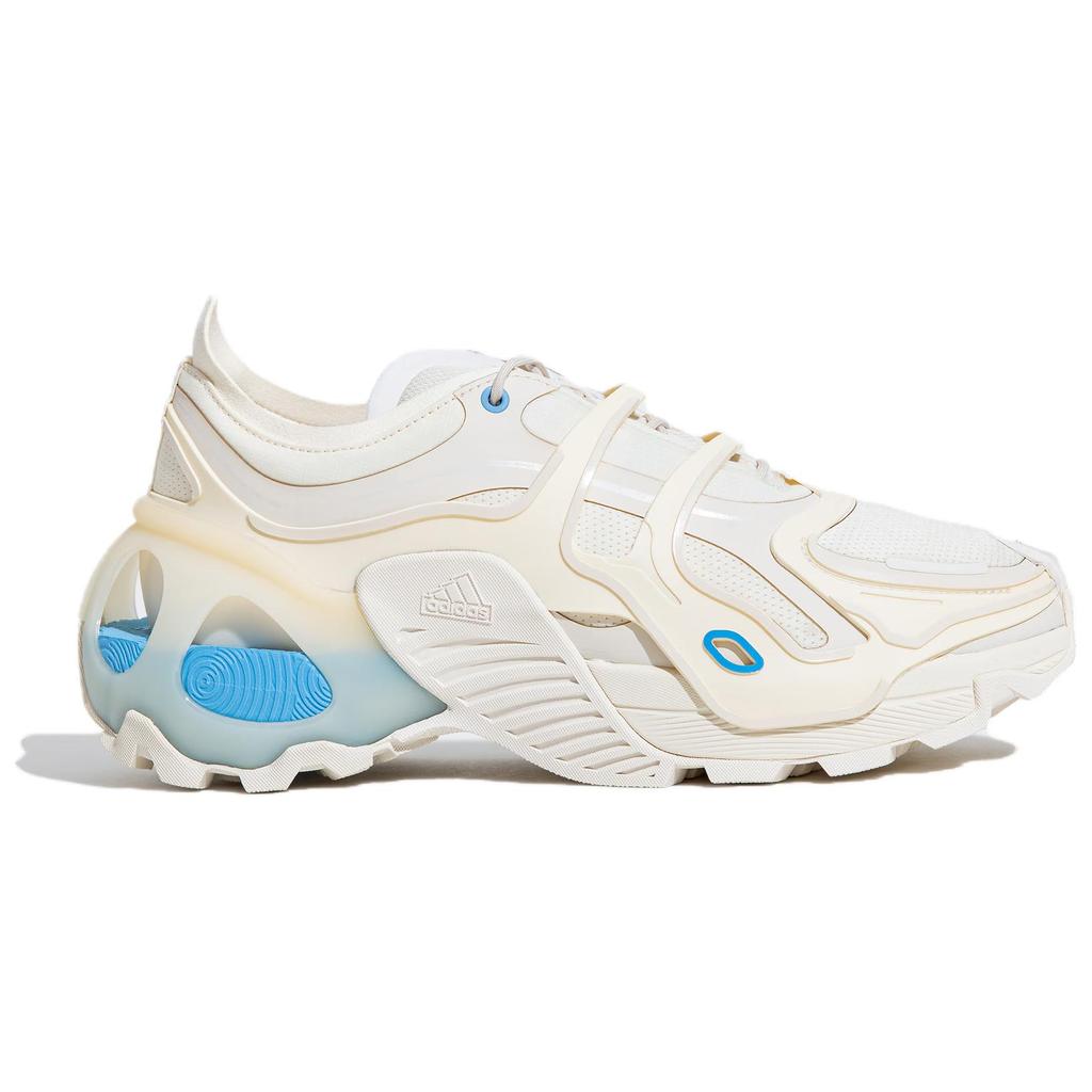 Adidas Wonder Runner Pro Cushioning Non-Slip Low-Top Running Shoes Unisex Running Shoes Off-White Blue IF1707