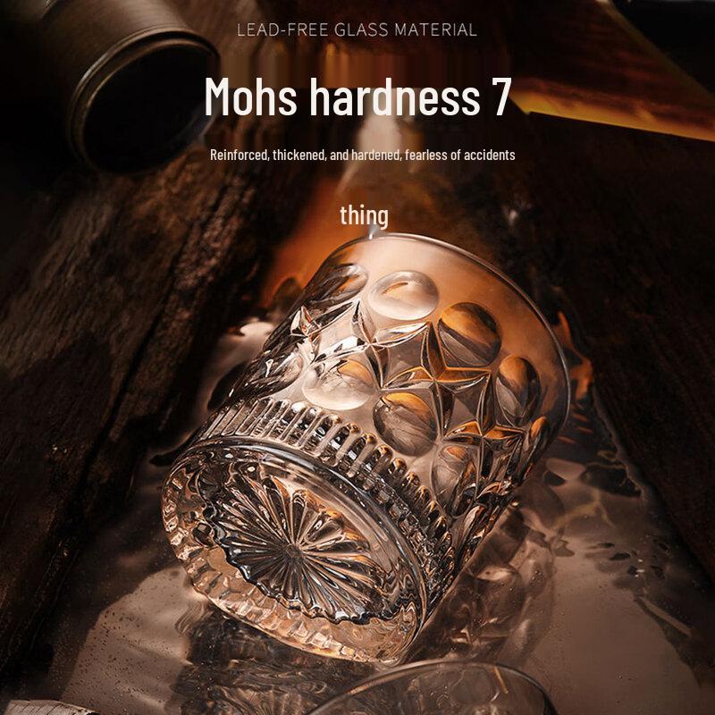 Embossed Whiskey Glass Set