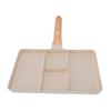 Nonstick Divided Grill Pan 4 Section Breakfast Pan Versatile Griddle Pan for Egg Steak Easy To Clean