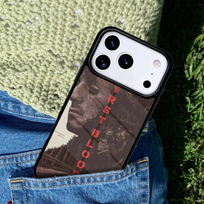 First Blood John J. Rambo Phone Case Cover Compatible with for IPhone 17air 16e 15 14 13 12 11Pro Max 17 Air